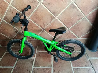 Bicicleta Infantil Verde hasta 8 años