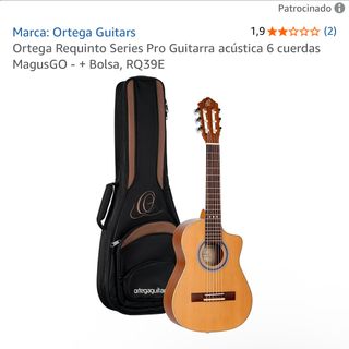 Requinto Ortega RQ39E con Fishman