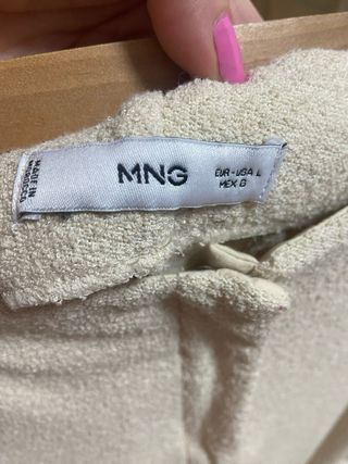 Pantalón de punto Mango Talla L