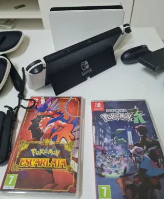 Nintendo Switch OLED Bianca + Giochi