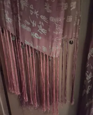 Abito lungo donna elegante con scialle