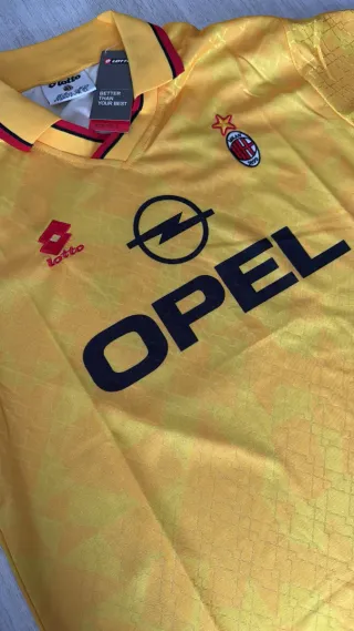 Terza Maglia AC Milan Storica Opel autografata