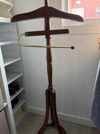 Galan de madera y metal