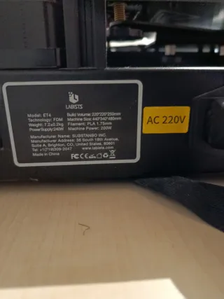 Impresora 3D Labists