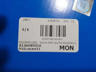 Válvula EGR Delphi Mitsubishi L200