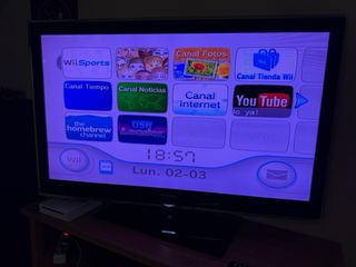 Consola Nintendo Wii Blanca Completa