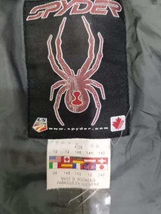 Pantalón corto Spyder esquí alpino