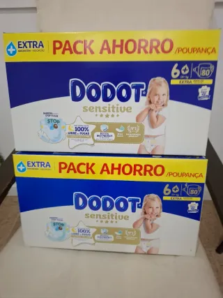 Fraldas Dodot Sensitive Pack Poupança
