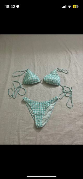 Costume Tezenis fantasia pied de poule