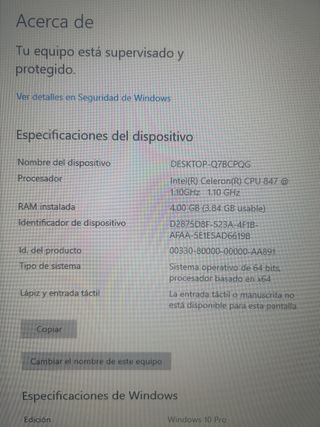 Intel NUC Mini PC Gris