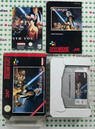 Star Wars Return of the Jedi SNES PAL ESP