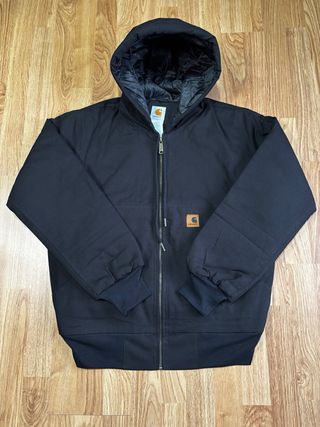 Chaqueta Bomber Carhartt Active Negra Talla L