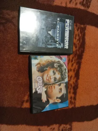DVD El Pianista y Grease