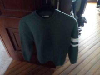 Jersey Zara Verde Talla M/L Acrílico y Lana