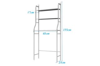 Scaffale lavatrice Mobile sopra lavatrice Bagno