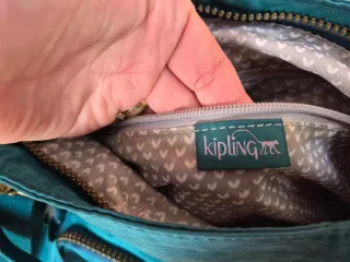 Bolso Kipling Mediano Verde