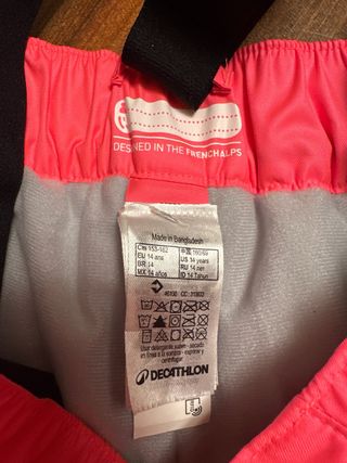 Pantalón de esquí niña Decathlon 14 años