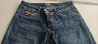 Pantalón vaquero Superdry azul