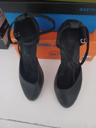 Zapatos de baile negros talla 38.5 + oferta compra