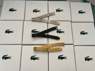 Pulsera Lacoste Cocodrilo Plata