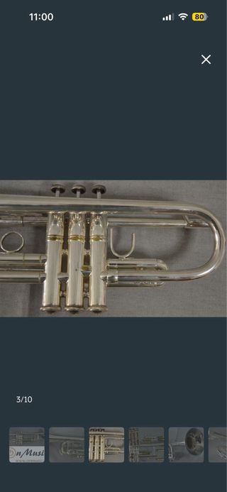 Trompeta Bach Stradivarius 43* Corporation