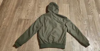 Giubbotto con cappuccio verde ragazzo H&M