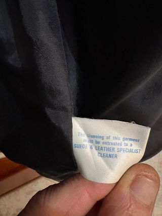 Giacca blazer donna vera pelle vissuta vintage