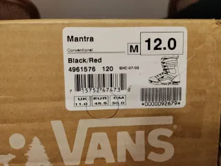 Botas Snowboard Vans Mantra Talla 45