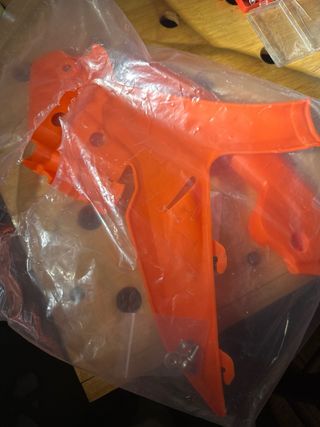 Protecciones Chasis KTM EXC 2024 Naranja