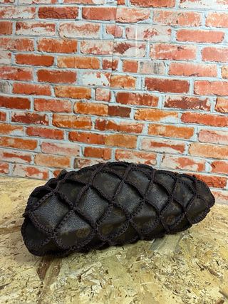 Borsa a spalla vintage Y2K marrone