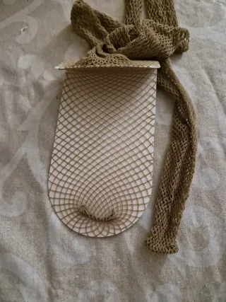 Collant a rete Calzedonia nella sua confezione
