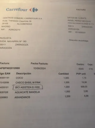 Bici elettrica pieghevole Opus 3000