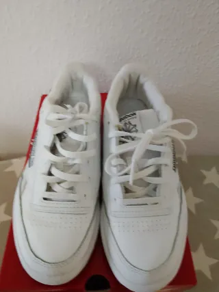 Zapatillas Reebok niño blancas y negras