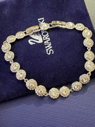 Pulsera Swarovski Plata