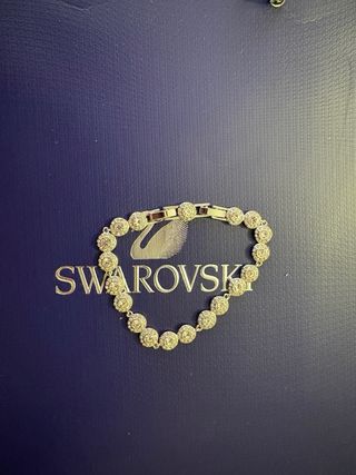 Pulsera Swarovski Plata