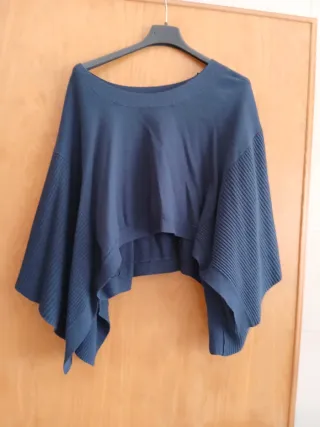 Coprispalle blu taglia unica