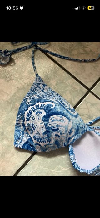 Costume Tezenis blu e bianco