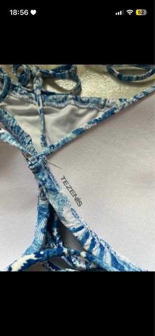 Costume Tezenis blu e bianco