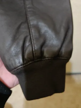 Chaqueta de piel auténtica hombre