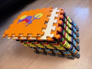 18 piezas Suelo de goma puzzle infantil