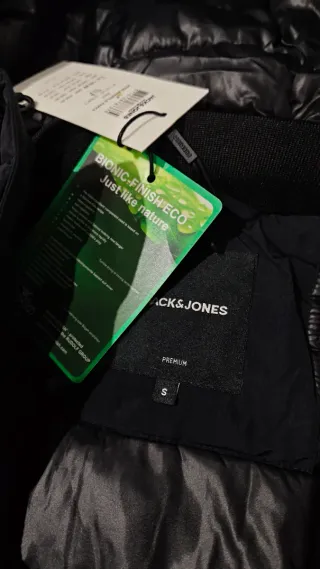 Parka Jack and Jones Negra Talla S