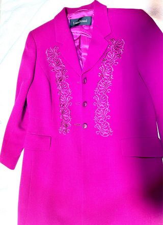 Vestido Louis Feraud Morado