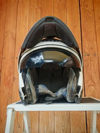 Casco MT Modular Blanco