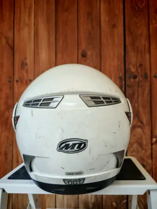 Casco MT Modular Blanco