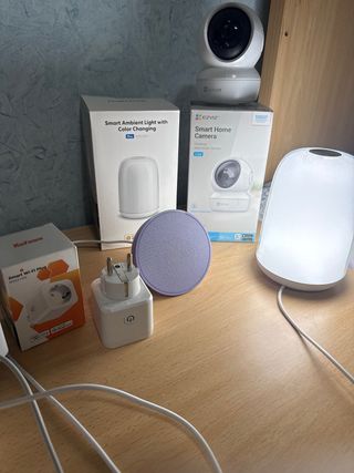 Lote Alexa Echo Pop + Accessori