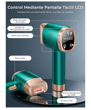 Depiladora Luz Pulsada IPL Profesional