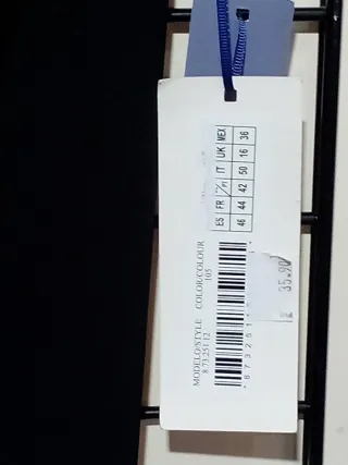 Pantalón vestir mujer negro talla 46