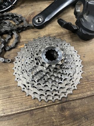 Shimano Deore XT Câmbio e Pedivela