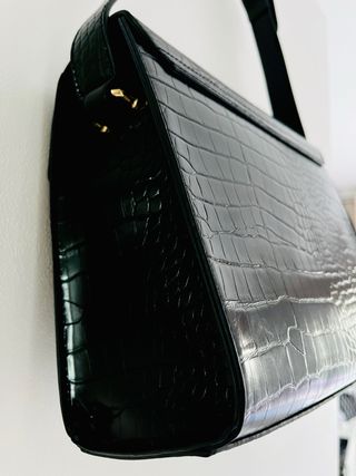 Bolso de hombro Miss Pink Coco negro