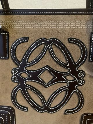 Bolso Loewe Amazonas Vintage Beige/Marrón